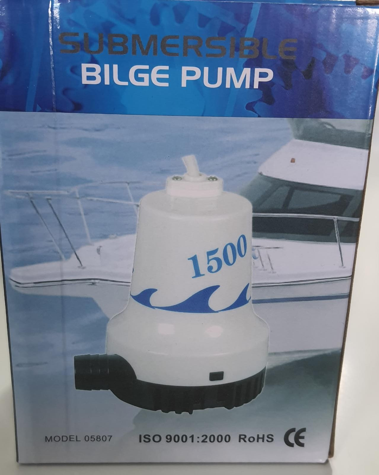 Bilge 1500 GPH 12V Sintine Pompası