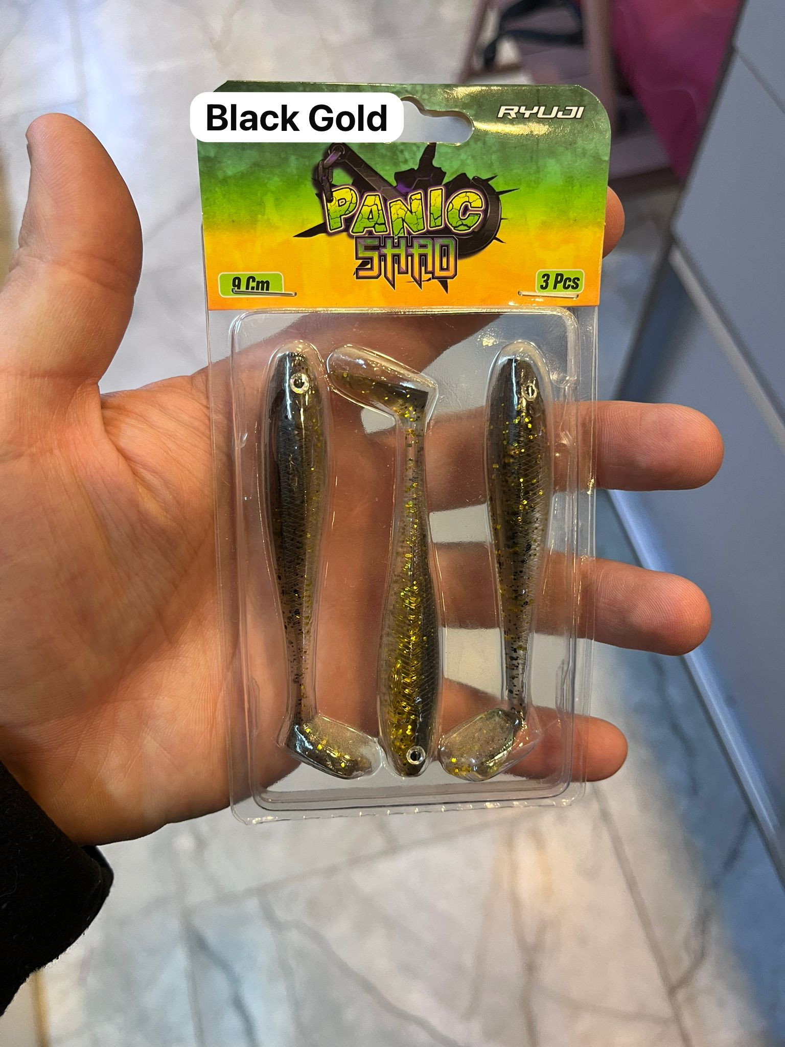 RYUJI PANIC SHAD 9CM, 5.5GR