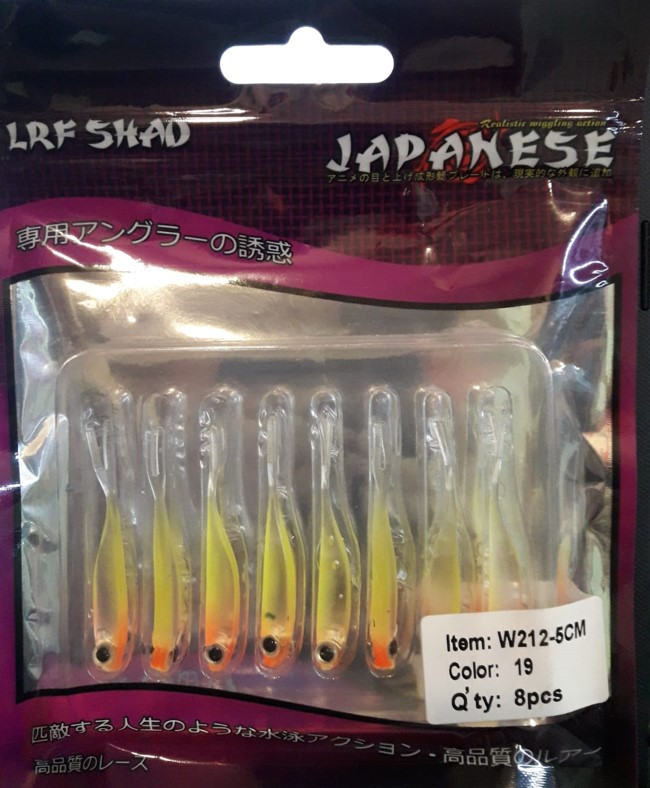 Sasi Japanese Lrf Worm W212 -19