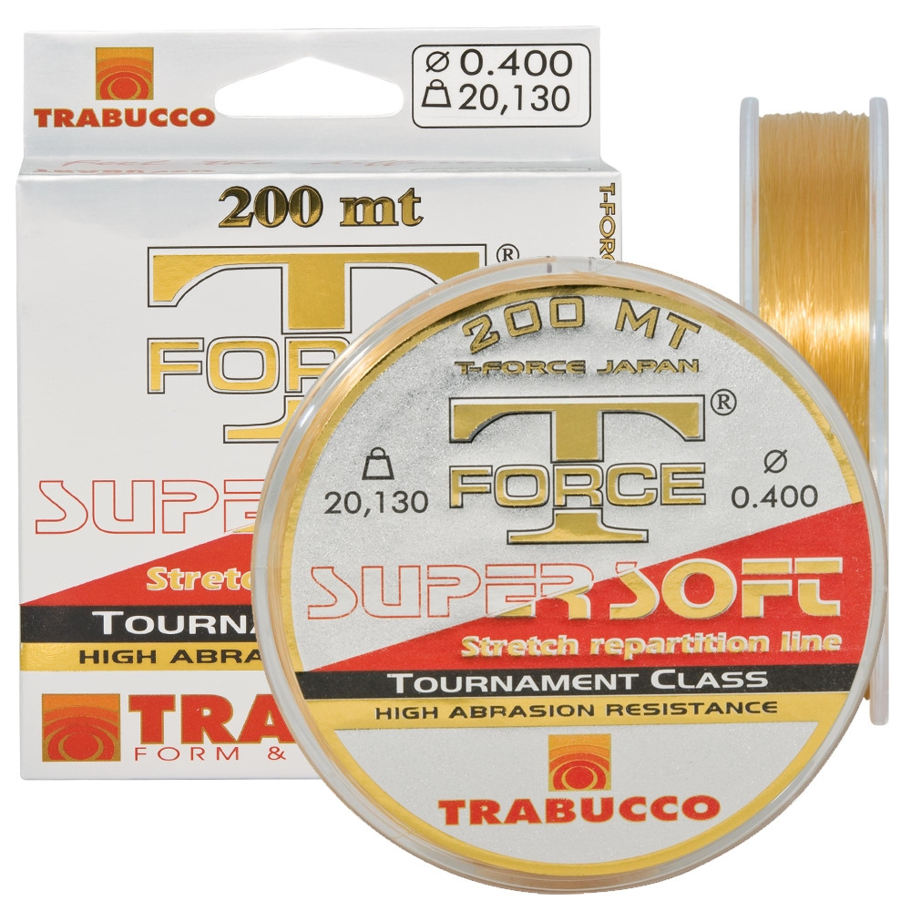 Trabucco T-Force Tournament Super Soft Serisi 200m Monofilament Misina (28-19074-15020)